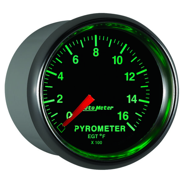 AUTOMETER EGT Pyrometer Gauge 2 1/16", 1600°f, Digital Stepper Motor, Gs - Image 6