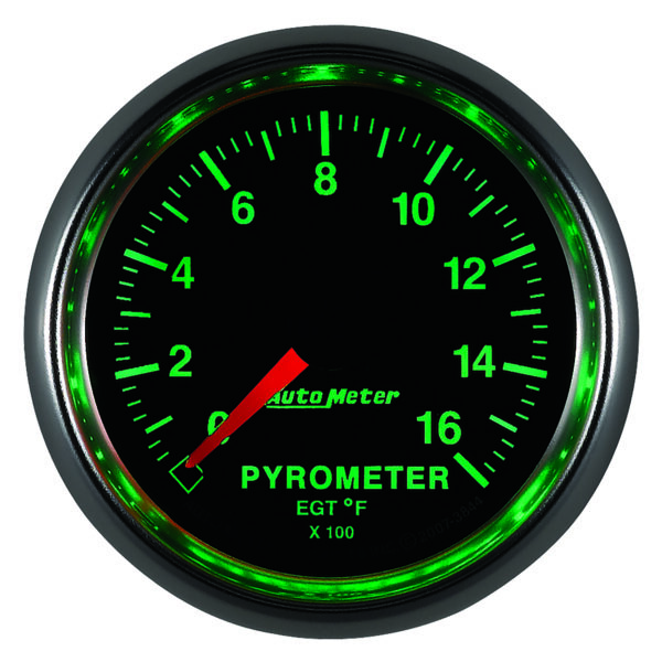 AUTOMETER EGT Pyrometer Gauge 2 1/16", 1600°f, Digital Stepper Motor, Gs - Image 4