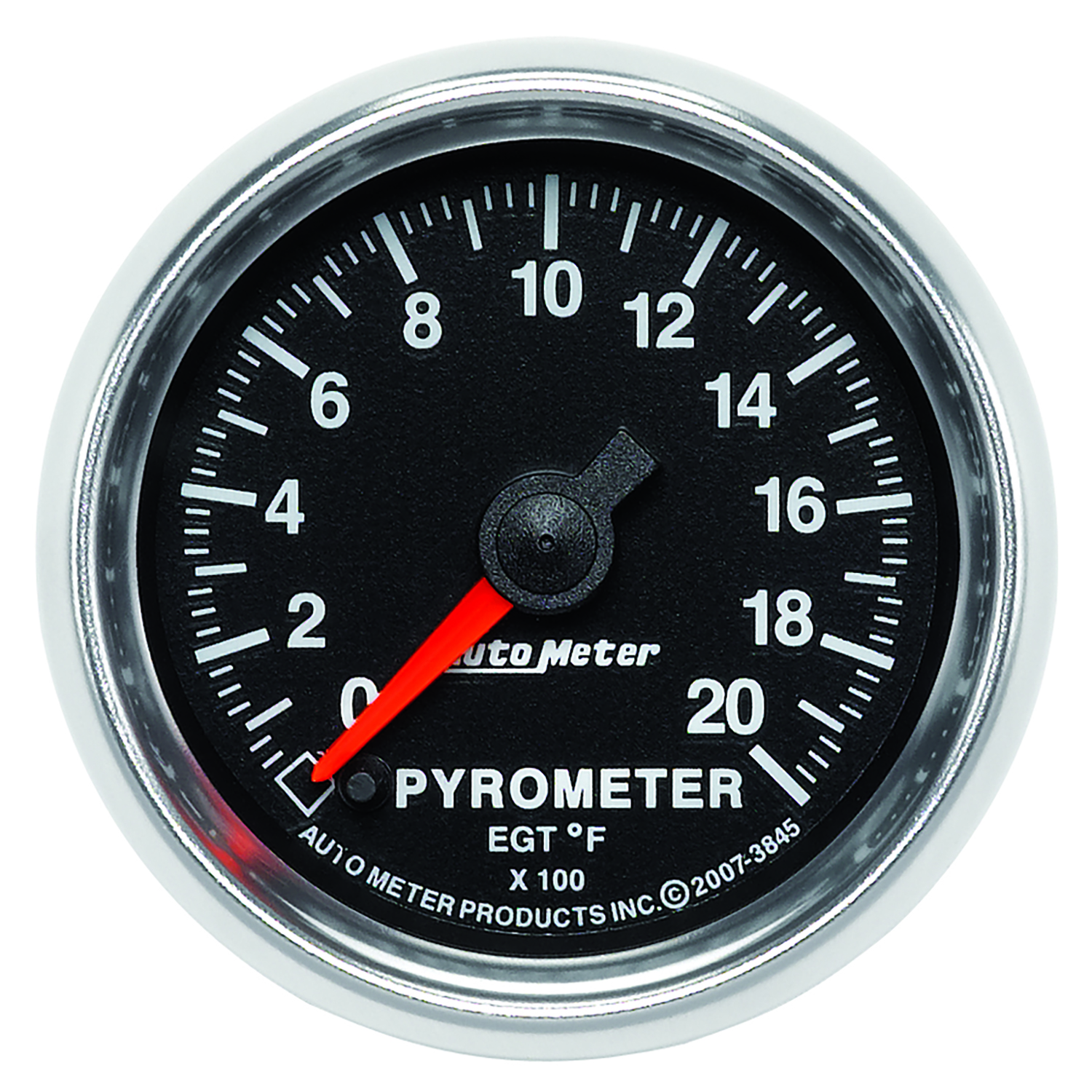 AUTOMETER EGT Pyrometer Gauge 2 1/16", 2000°f, Digital Stepper Motor, Gs