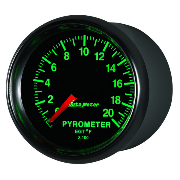 AUTOMETER EGT Pyrometer Gauge 2 1/16", 2000°f, Digital Stepper Motor, Gs - Image 3