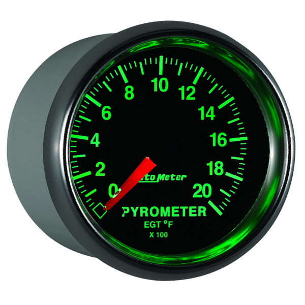 AUTOMETER EGT Pyrometer Gauge 2 1/16", 2000°f, Digital Stepper Motor, Gs - Image 6