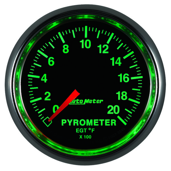 AUTOMETER EGT Pyrometer Gauge 2 1/16", 2000°f, Digital Stepper Motor, Gs - Image 4