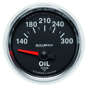 AUTOMETER Oil Temperature Gauge 2 1/16", 140-300°f, Electric, Gs