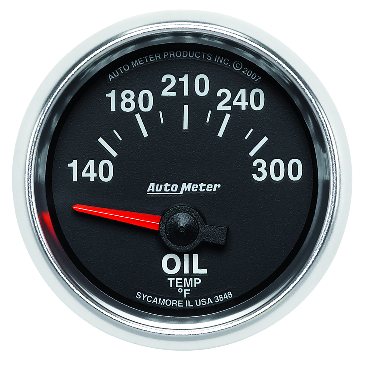 AUTOMETER Oil Temperature Gauge 2 1/16", 140-300°f, Electric, Gs