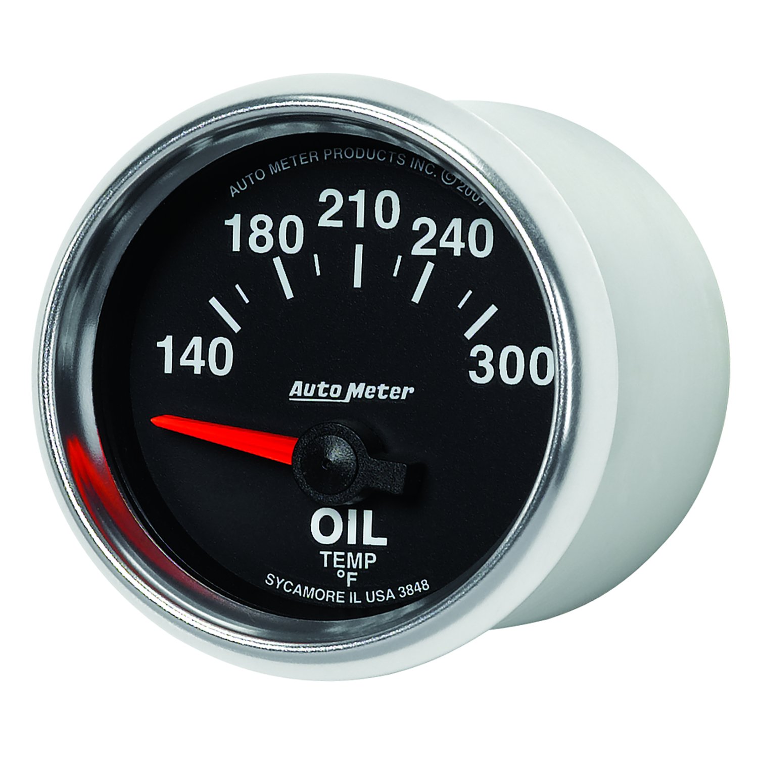 AUTOMETER Oil Temperature Gauge 2 1/16", 140-300°f, Electric, Gs - Image 2