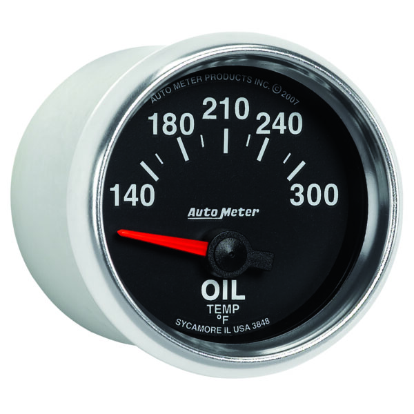 AUTOMETER Oil Temperature Gauge 2 1/16", 140-300°f, Electric, Gs - Image 5