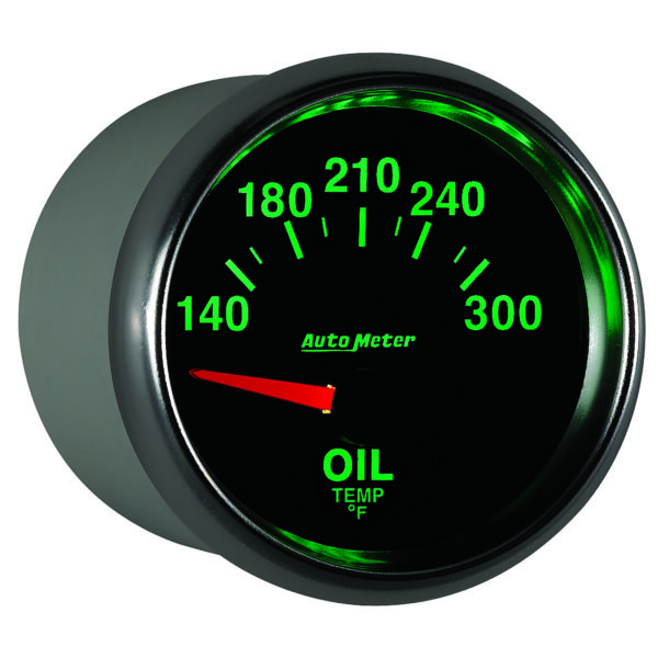 AUTOMETER Oil Temperature Gauge 2 1/16", 140-300°f, Electric, Gs - Image 6