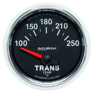 AUTOMETER Transmission Temperature Gauge 2 1/16", 100-250°f, Electric, Gs