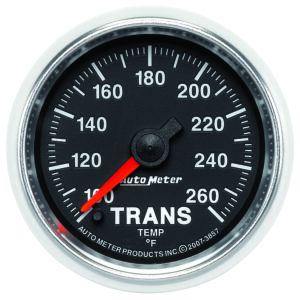 AUTOMETER Transmission Temperature Gauge 2 1/16", 100-260°f, Digital Stepper Motor, Gs