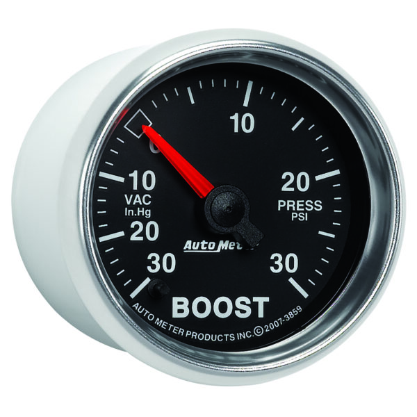 AUTOMETER Vacuum/Boost Gauge 2 1/16", 30Inhg-30PSI, Digital Stepper Motor, Gs - Image 5