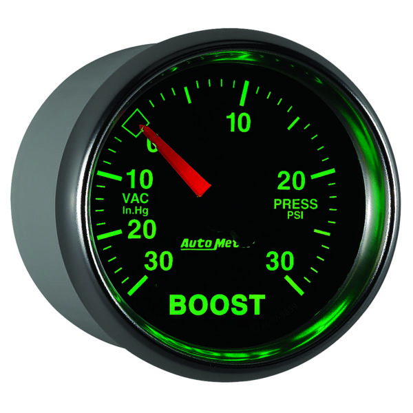 AUTOMETER Vacuum/Boost Gauge 2 1/16", 30Inhg-30PSI, Digital Stepper Motor, Gs - Image 6