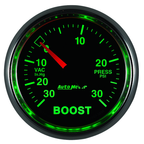 AUTOMETER Vacuum/Boost Gauge 2 1/16", 30Inhg-30PSI, Digital Stepper Motor, Gs - Image 4