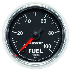 AUTOMETER Fuel Pressure Gauge 2 1/16", 100PSI, Digital Stepper Motor, Gs