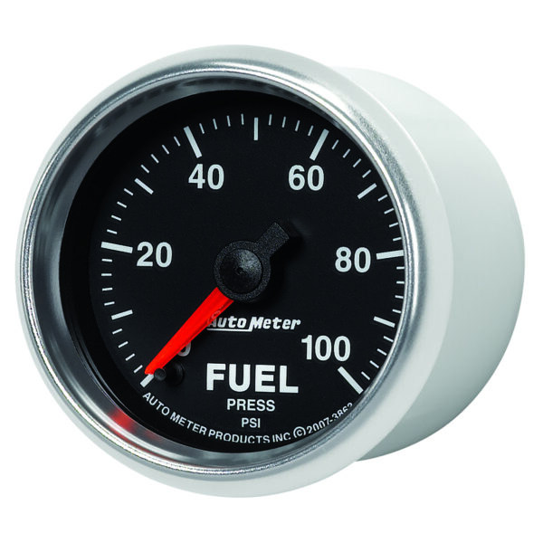 AUTOMETER Fuel Pressure Gauge 2 1/16", 100PSI, Digital Stepper Motor, Gs - Image 2