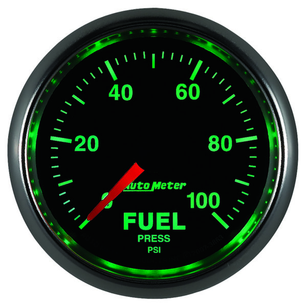 AUTOMETER Fuel Pressure Gauge 2 1/16", 100PSI, Digital Stepper Motor, Gs - Image 4