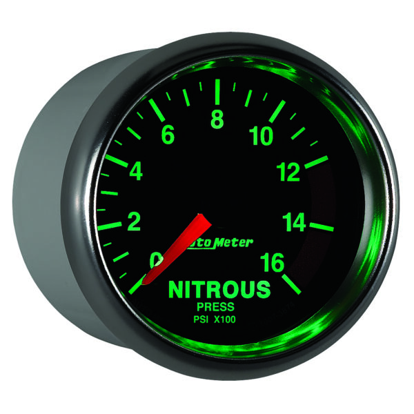 AUTOMETER Nitrous Pressure Gauge 2 1/16", 1600PSI, Digital Stepper Motor, Gs - Image 6