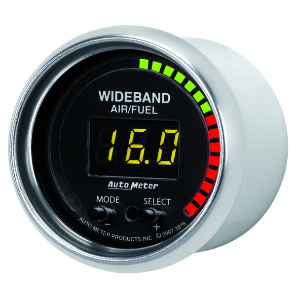 AUTOMETER Pro Air/Fuel Ratio AFR Gauge 2 1/16", 10:1-20:1, Digital W/ Peak & Warn, Gs - Image 2