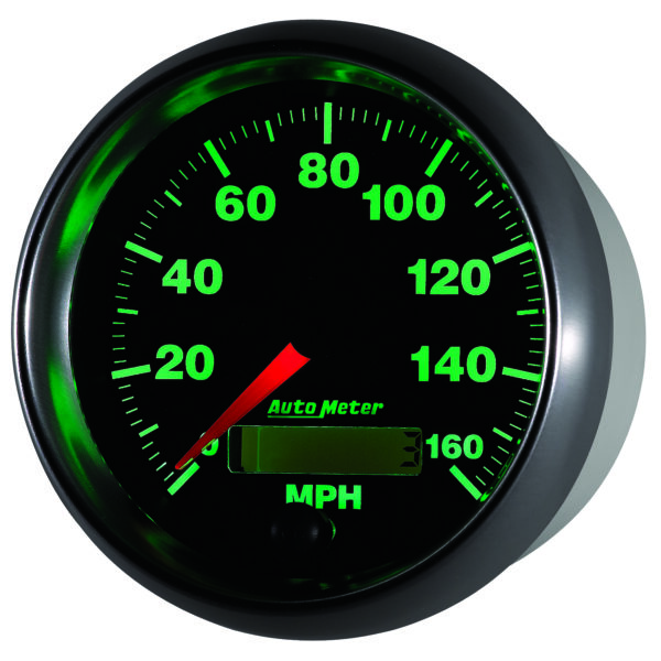 AUTOMETER Speedometer Gauge 3 3/8", 160MPH, Elec. Programmable, Gs - Image 3
