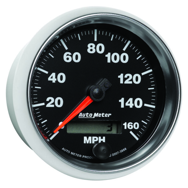 AUTOMETER Speedometer Gauge 3 3/8", 160MPH, Elec. Programmable, Gs - Image 5