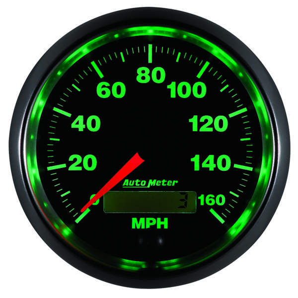 AUTOMETER Speedometer Gauge 3 3/8", 160MPH, Elec. Programmable, Gs - Image 4