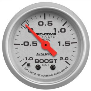 AUTOMETER Vacuum/Boost Gauge 2 1/16", -1 - +2 Bar, Mechanical, Ultra-Lite