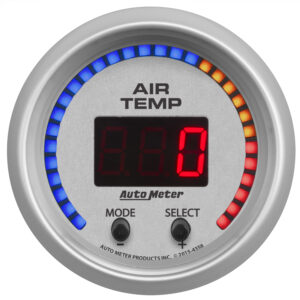 AUTOMETER Gauge, Air Temp, Dual, 2 1/16", 0-300°f, Digital, Ultra-Lite