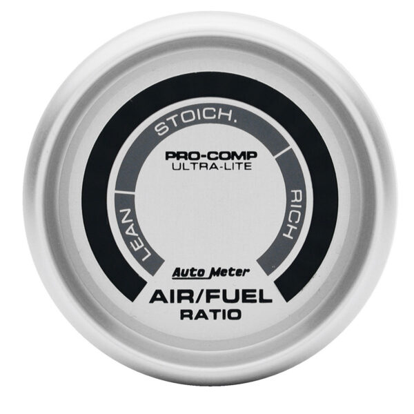 AUTOMETER Narrowband Air/Fuel Ratio AFR Gauge 2 1/16", Lean-Rich, LED Array, Ultra-Lite