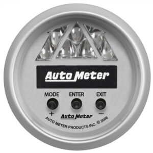 AUTOMETER Gauge, Pit Road Speed, Digital RPM W/ Mulit-Color LED Light, Ultra-Lite, Nascar