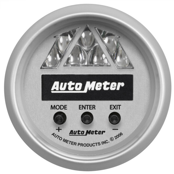 AUTOMETER Gauge, Pit Road Speed, Digital RPM W/ Mulit-Color LED Light, Ultra-Lite, Nascar
