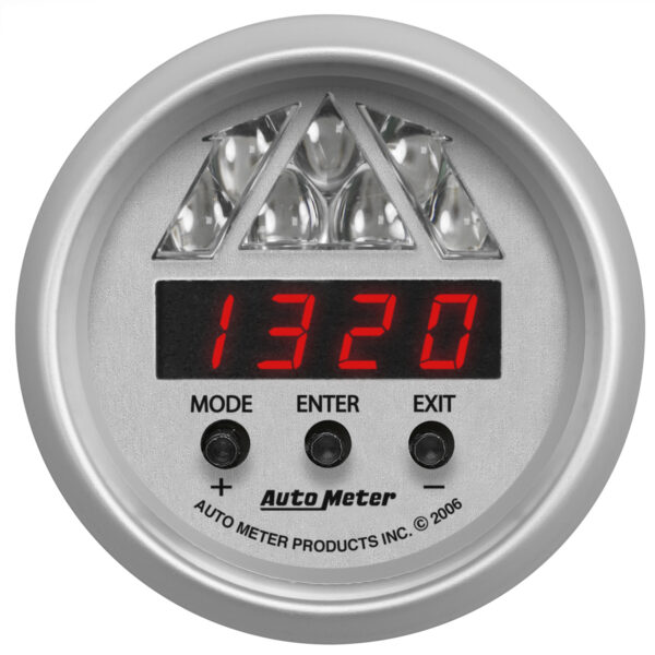 AUTOMETER Tachometer Gauge Digital RPM W/ LED Shift Light, Ultra-Lite