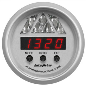 AUTOMETER Shift Light Gauge Digital RPM W/ Multi-Color LED Light, DPSS Level 2, Ul