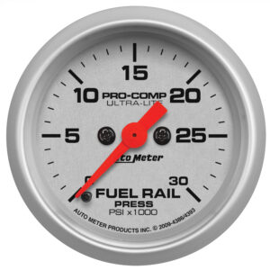 AUTOMETER Rail Pressure Gauge (Ram 6.7L), 2 1/16", 30Kpsi, Digital Stepper Motor, Ultra-Lite