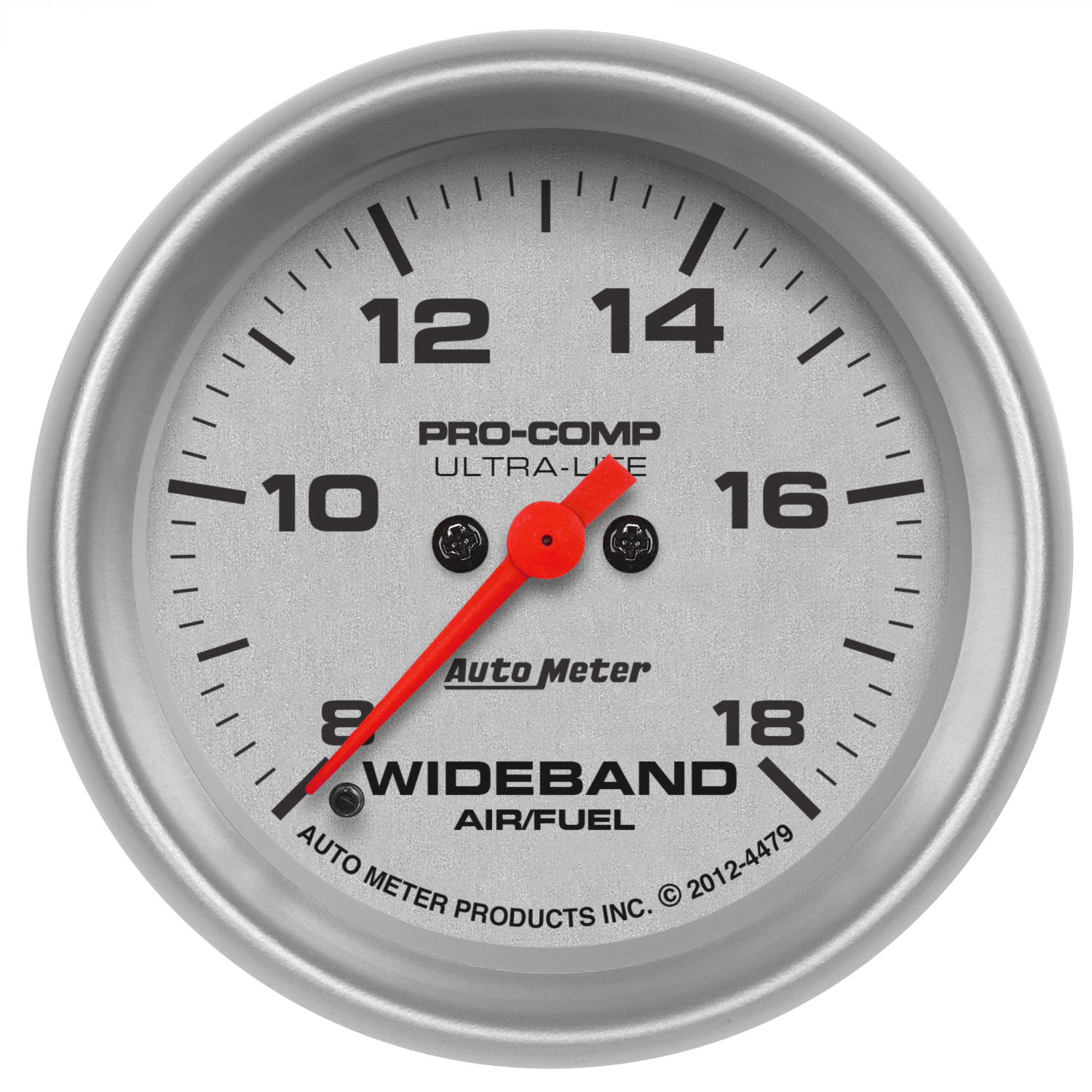 AUTOMETER Wideband Air/Fuel Ratio AFR Gauge Analogue, 2 5/8", 8:1-18:1, Stepper Motor, Ul