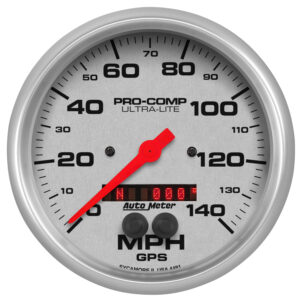 AUTOMETER 5 Inch G P S Speedometer Gauge, 140 M P H, Ultra-Lite