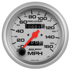 AUTOMETER Ultra-Lite 3 3/8" 160 MPH Mechanical Speedometer Gauge