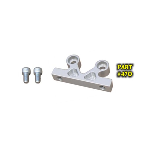 CLEAR VIEW Oil Filters 470 - 4" Filter Straight Bracket Kit