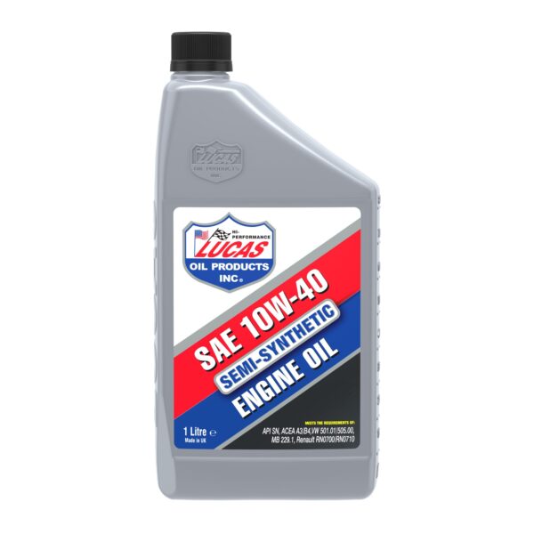 LUCAS Semi-Synthetic 10W-40 Engine Oil 1L