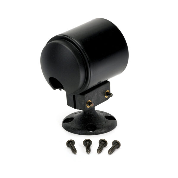 AUTOMETER Gauge Mount, Roll Pod, Pedestal, Fits 2 5/8" Gauge, Black