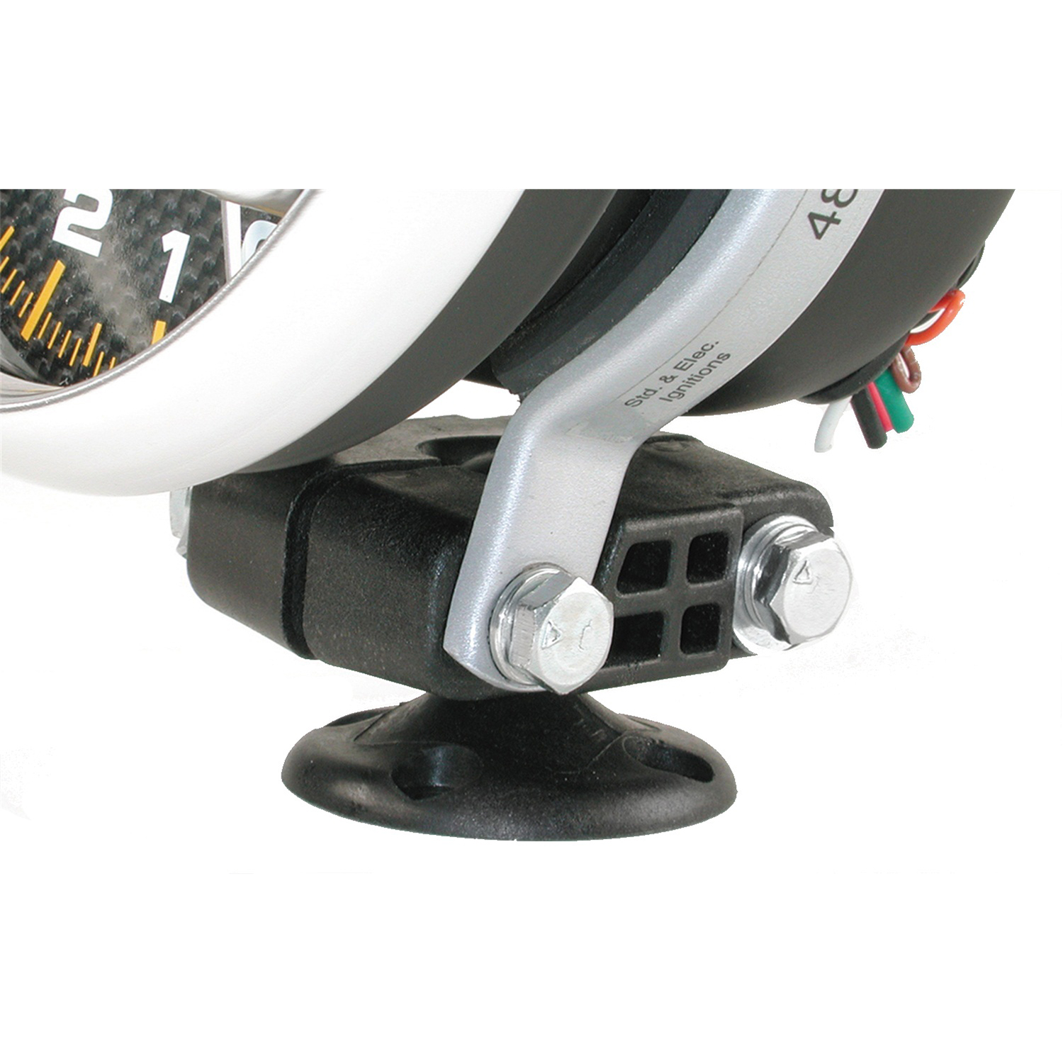 AUTOMETER Gauge Mount, Roll Pod, Pedestal, Fits 5" Pedestal Tach, Black