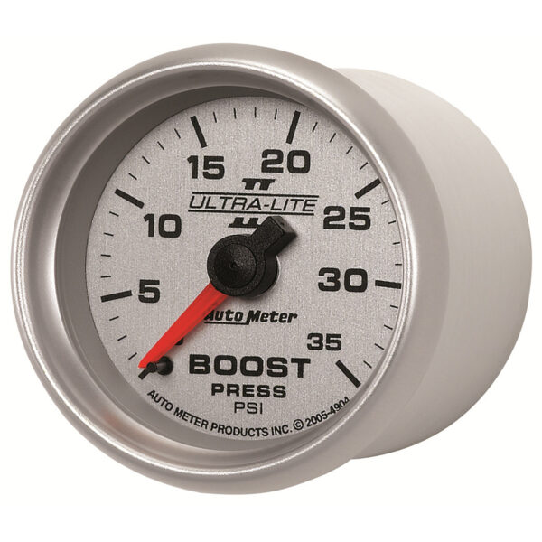 AUTOMETER Boost Gauge 2 1/16", 35PSI, Mechanical, Ultra-Lite II - Image 2