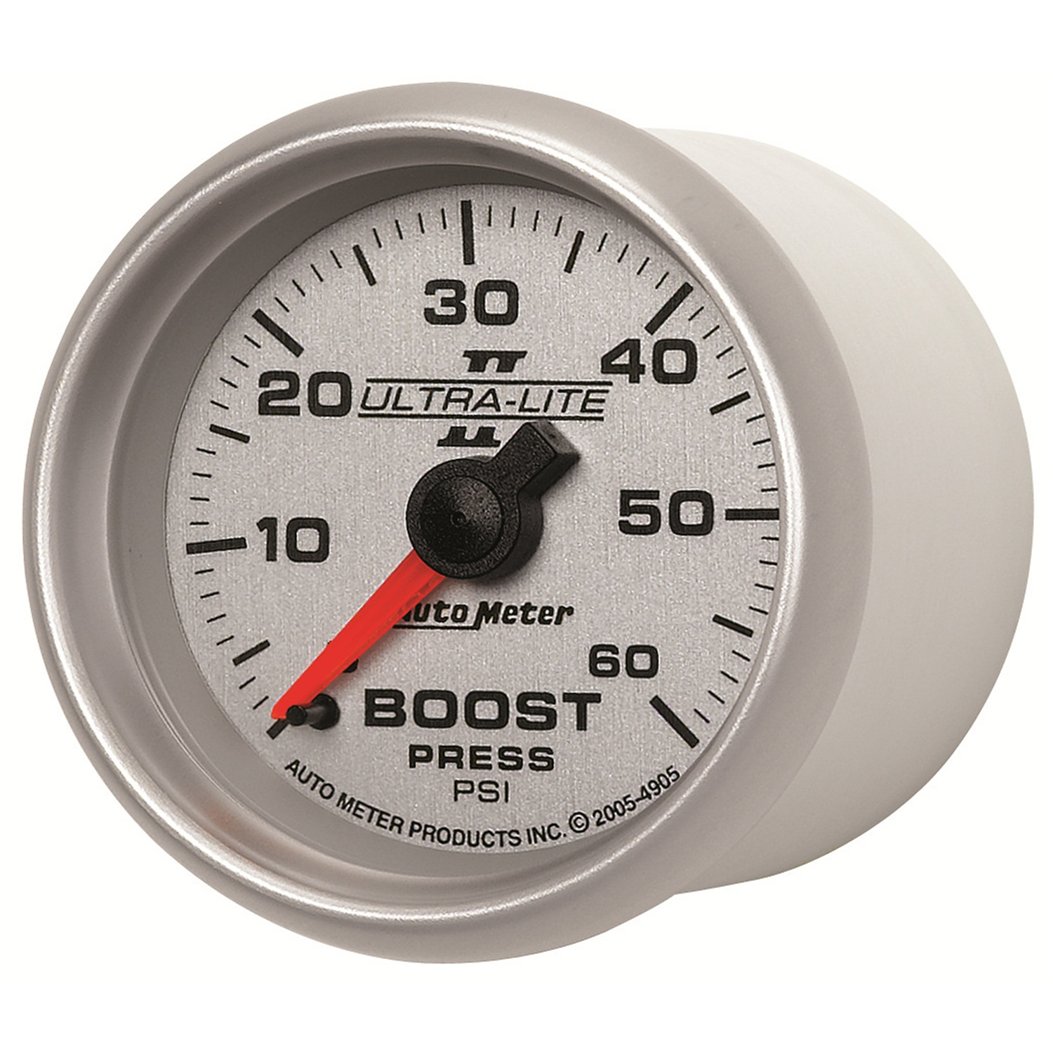 AUTOMETER Boost Gauge 2 1/16", 60PSI, Mechanical, Ultra-Lite II - Image 2