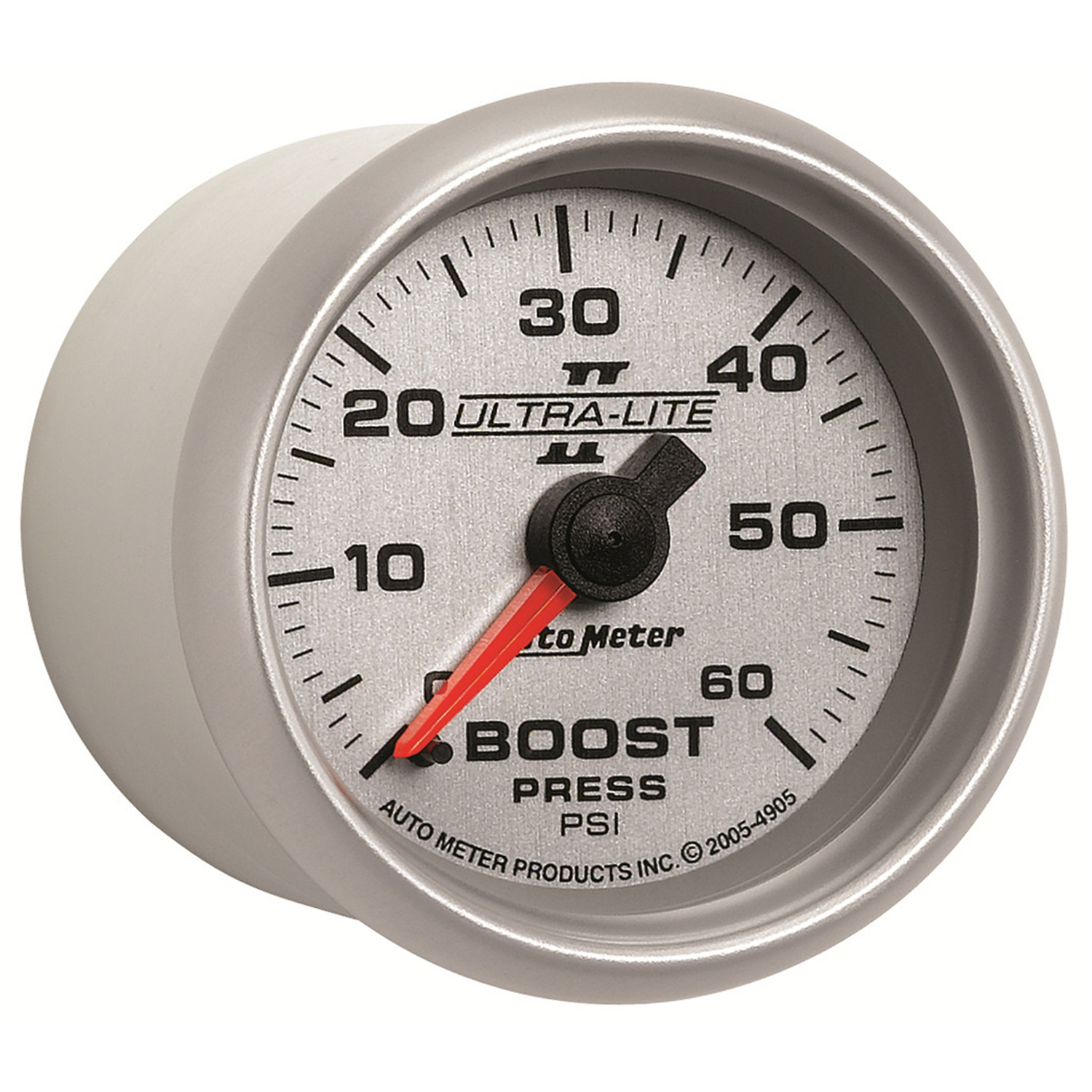 AUTOMETER Boost Gauge 2 1/16", 60PSI, Mechanical, Ultra-Lite II - Image 3