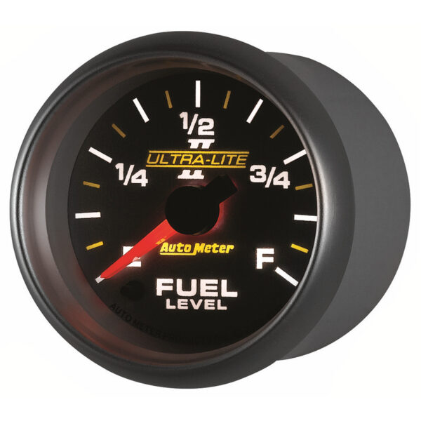 AUTOMETER Fuel Level Gauge 2 1/16", 0-280° Programmable, Ultra-Lite II - Image 3