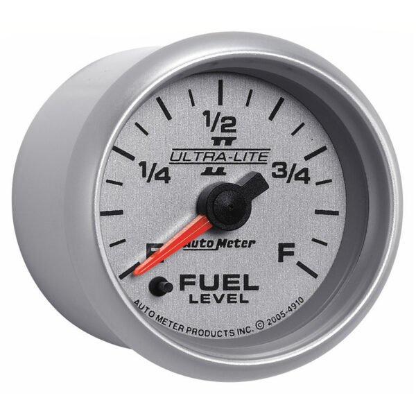 AUTOMETER Fuel Level Gauge 2 1/16", 0-280° Programmable, Ultra-Lite II - Image 5