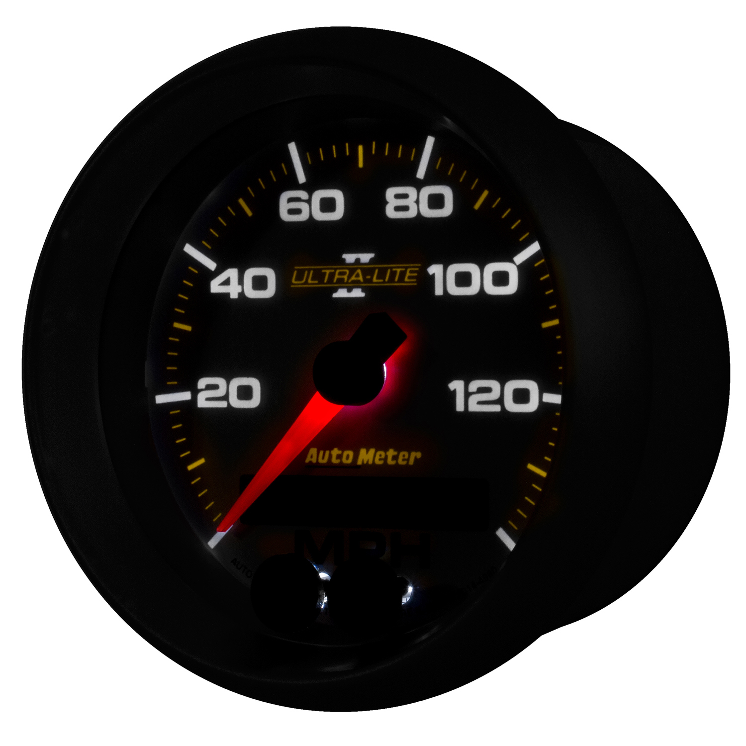 AUTOMETER Speedometer Gauge 3 3/8", 140MPH, GPS, Ultra-Lite II - Image 3