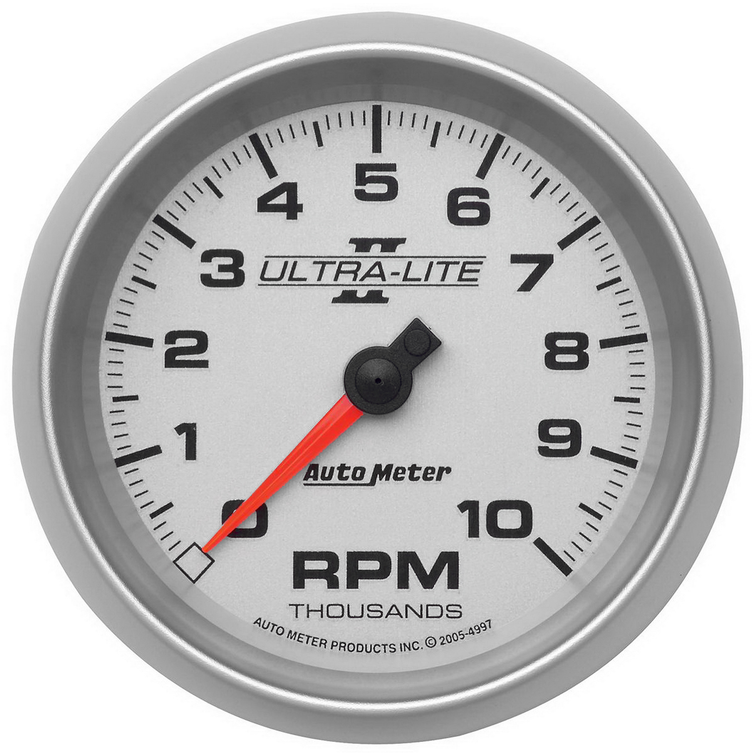 AUTOMETER Tachometer Gauge 3 3/8", 10K RPM, In-Dash, Ultra-Lite II