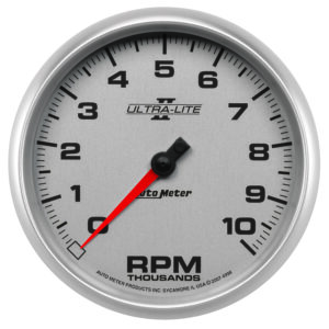 AUTOMETER Tachometer Gauge 5", 10K RPM, In-Dash, Ultra-Lite II