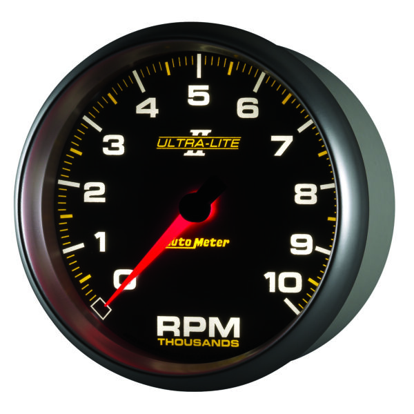 AUTOMETER Tachometer Gauge 5", 10K RPM, In-Dash, Ultra-Lite II - Image 3