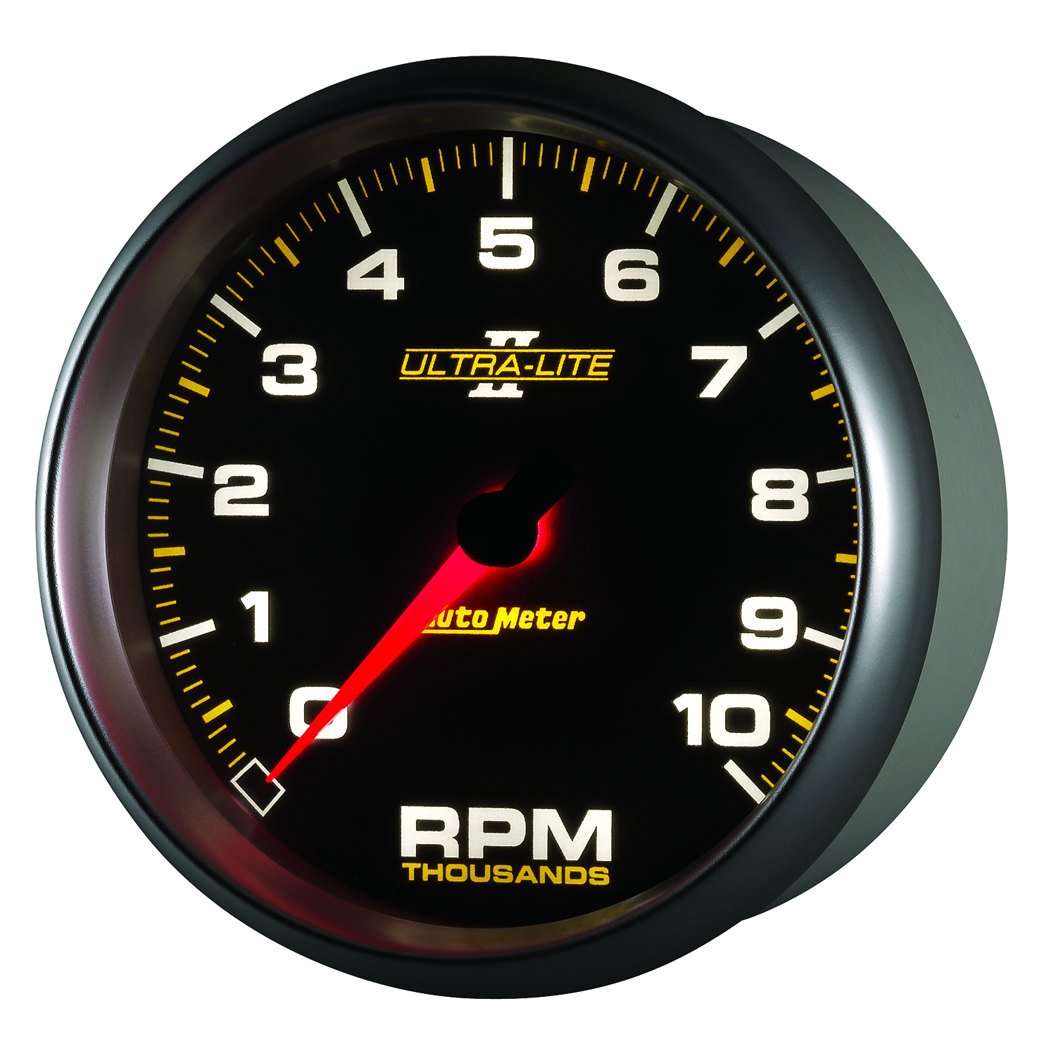 AUTOMETER Tachometer Gauge 5", 10K RPM, In-Dash, Ultra-Lite II - Image 3