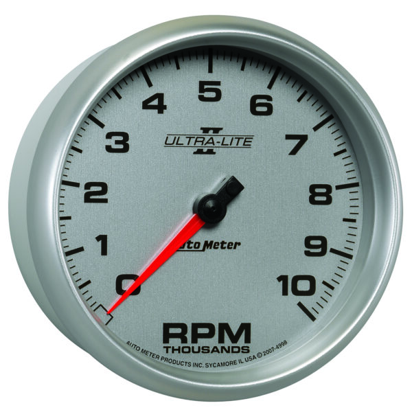 AUTOMETER Tachometer Gauge 5", 10K RPM, In-Dash, Ultra-Lite II - Image 5